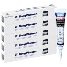 5x BorgWarner (BERU) Glühkerzen + LIQUI MOLY Fett für MERCEDES A V177–W177 B