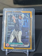 2024 Bowman Prospects Colt Emerson #BP-10 Gold Border /50
