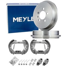 MEYLE Bremstrommel Vormontiert Bremsbacken Set Hinten für FABIA VW POLO 9N 6R1