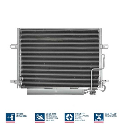 NISSENS Kondensator Klimaanlage ** FIRST FIT ** 94614 für MERCEDES W211 KLASSE