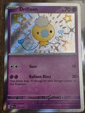Drifloon 155/091 SV: Paldean Fates Holo Near Mint Pack Fresh on eBay