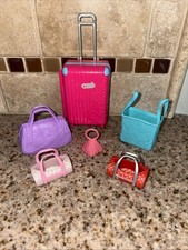 Barbie Doll Suitcase duffle bag Purses LOT 090