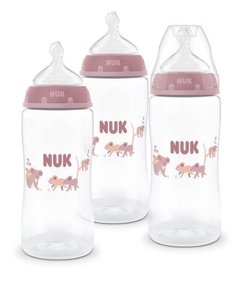 NUK  First Choice+ Girl 3er Flaschenset Koala 300ml ab 3 Monate +