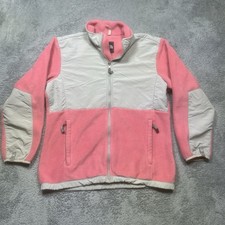 The North Face Jacket Girls XL 18 Pink Denali Fleece Coat Fuzzy Warm Outdoor