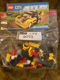LEGO City- 60113- Rally Car- 100% Complete with Manual. No Box