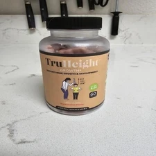 TruHeight Height Growth Gummies Kids Teens – Ashwagandha, Calcium – 60 Ct