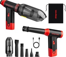2-in-1 Cordless Electric Air Duster  Vacuum, 110,000 RPM for Home  Car