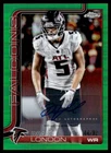 2025 Topps Signature Drake London Green (Raw)