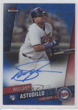 2019 Topps Finest Blue Refractor /150 Willians Astudillo #FA-WA Auto g2d