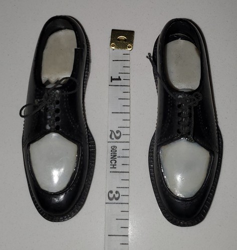 Vtg 3 Sets •MEN'S WING TIP 2 TONE SALESMAN SAMPLES 3.5" PLASTIC SHOES• Hong Kong - Picture 20 of 23
