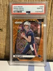 2024 Panini Prizm Rookies Drake Maye #329 (RC) Lazer PSA 10