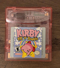Nintendo Kirby Tilt 'n' Tumble Nintendo Game Boy Color Authentic, Working, Clean