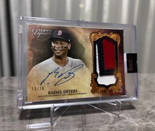2021 Topps Dynasty Rafael Devers  Boston Red Sox Patch Auto 10/10 #DAP-RD4