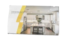 Amerdeco 10 Pack Oil Rubbed Bronze 4" Kitchen Cabinet Pulls Set ZH0009ORB