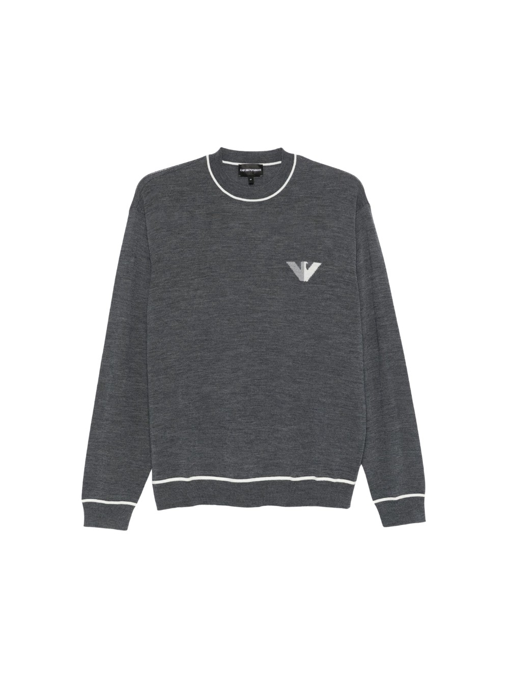 Emporio Armani Herren Pullover Rundhalsausschnitt Regular Fit Farbe Gri 47290₽