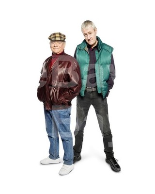 Only Fools And Horses (TV) David Jason, Nicholas Lyndhurst 16X12 Foto Poster