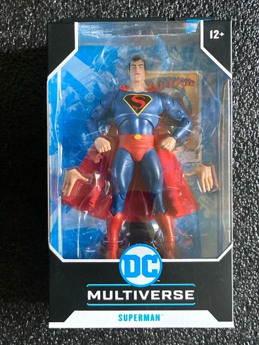 McFarlane Multiverse Classic Animation 1940 SUPERMAN Action Figure-MINT BOX!!