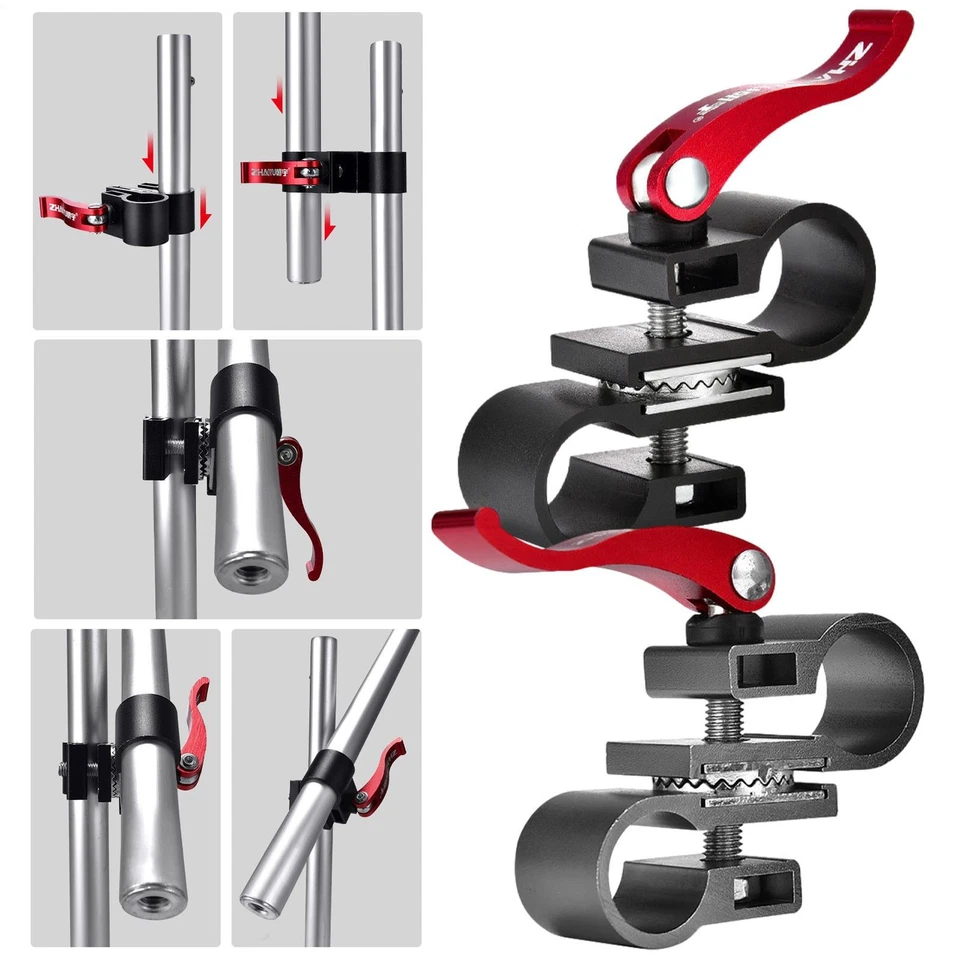 Umbrella Chair Clamp, Bench Umbrella Holder Clip, Patio Umbrella Stand Support - Image 4 of 4