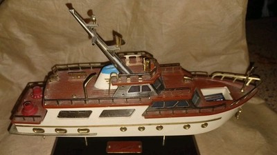 Vintage WORKING 1970s Caribbean Cruiser Offshore Motor Ship Radio Waco Co W/Batt