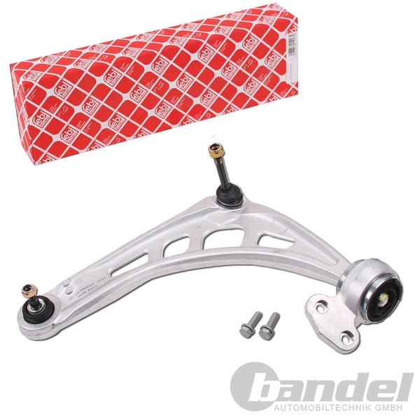 Febi Querlenker Vorne Unten Links Passend FüR BMW E46 Z4 E85 E86 Mit Hydrolager-image