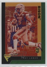 2021 Panini Chronicles Draft Picks Flux Green Trey Lance #234 00em