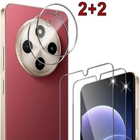 2X Schutzglas + 2X Kameraschutz Xiaomi Redmi 17C Blasenfrei 9H Panzerfolie Glas