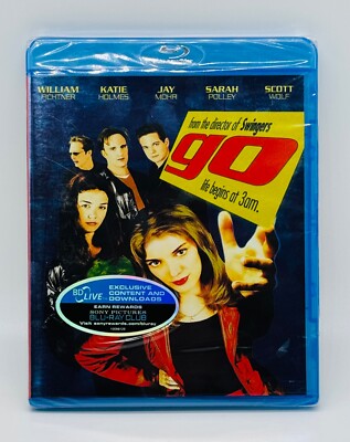 Go life begins at 3am Blu-ray SEALED Katie Holmes Scott Wolf Timothy Olyphant