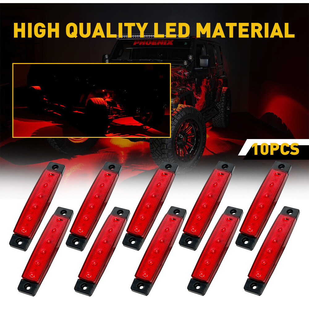10 PCS Rock LED 3.8