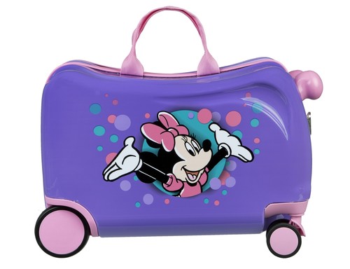 Koffer Ride-On Disney Minnie Mouse | Set Trolley Polycarbonat + Kinderrucksack - Bild 2 von 80