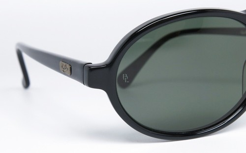 VINTAGE SUNGLASSES RAY BAN GATSBY STYLE 3 W0938 BLACK G-15 B&L BL OVAL MATRIX - Picture 6 of 10