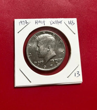 1972 John F Kennedy Mezzo Dollaro Moneta (Nessun come Nuovo Segno ) - Nice US