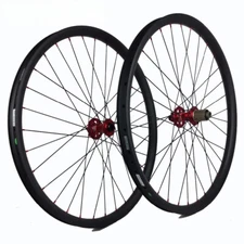 27.5er 650B Carbon Mountain Bike Wheelset 35mm Width Clincher Hookless Tubeless