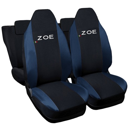 Set Completo Coprisedili Blu Scuro Per Fiat 126 (anteriori, Posteriori E Poggiatesta) - Rebeca Shop