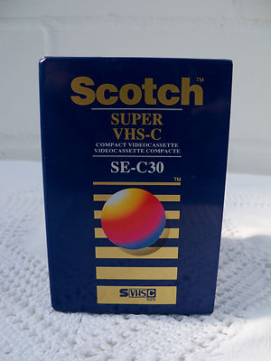 Scotch Super VHS - C SE C30 NOS in OVP
