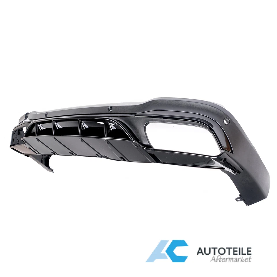 Heckdiffusor Heckstoßstange Auspuffblenden Für Mercedes GLC X253 mit AMG Line - Bild 2 von 4