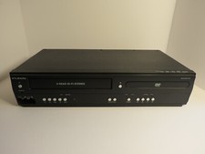 Funai CDV225FX4 Black DVD VCR Combo Video Cassette Recorder Player Working