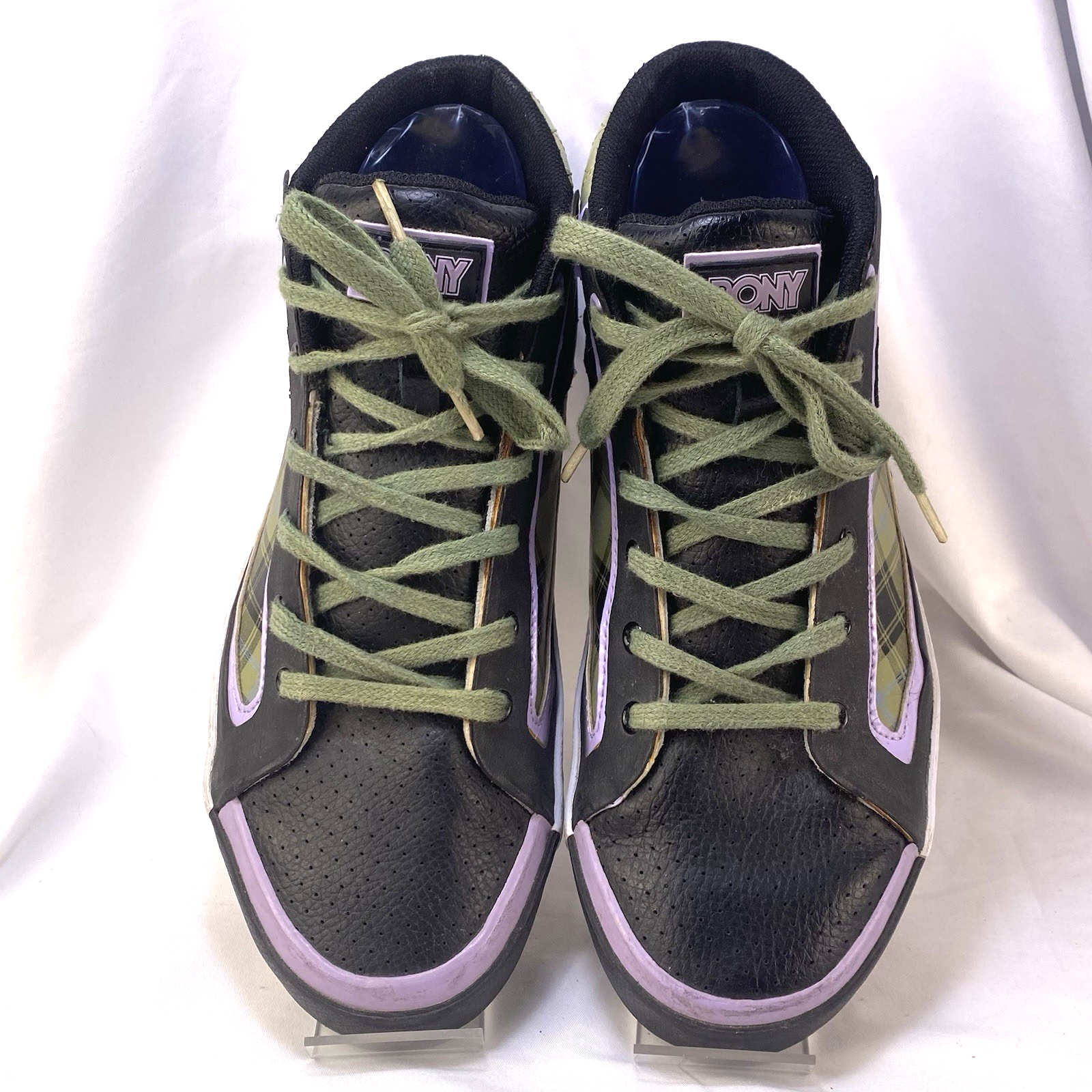 Sneakers Pony donna taglia 9 5 Feed The Cat Mid pelle plaid WL017BC