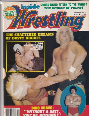Inside Wrestling Dusty Rhodes Mr.Wrestling II Bruno December 1978