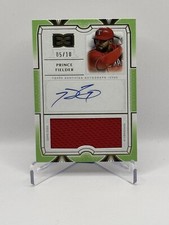 2024 Topps Definitive Collection Prince Fielder Green Auto Relic 05/10 #DARC-PF
