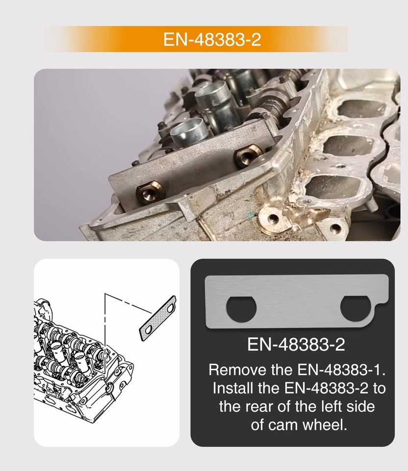 EN 48383/EN 46105 Camshaft Retaining Holding Tool for 2.8L 3.0L 3.6L V6