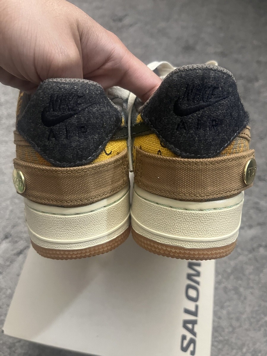 Nike Air Force 1 Low x Travis Scott Cactus Jack Size 7 Rare Nike Air Force 1 Low x Travis Scott Cactus Jack Size 7 Rare