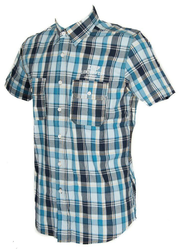 SG Camicia uomo manica corta cotone НАКЛАДКА articolo 20C51