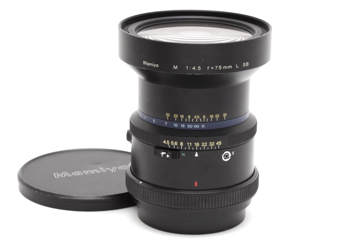 Mamiya Sekor Z 75mm f4.5 L SB M Lens for RZ67 System #45578 Mamiya Sekor Z 75mm f4.5 L SB M Lens for RZ67 System #45578