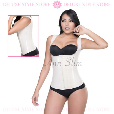 Fajas Colombianas Chaleco Vest Waist Cincher Shapewear Corset Ann Slim 1303