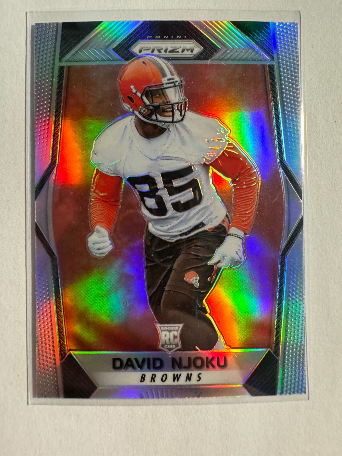 K195,493 - 2017 Select Prizm Silver #120 David Njoku