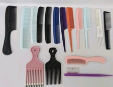 Vintage Various Brands Hair Combs  Picks Bundle Lot- 16 Pieces