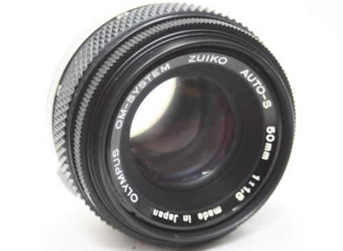 [AS IS] Olympus OM-System Zuiko Auto-S 50mm f/1.8 Lens From Japan #A101324 - Photo 1/10