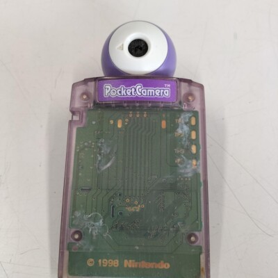 Pocket Camera Clear Purple Nintendo Game Boy Gameboy 1998 MGB-006 Jaoan Spiel...