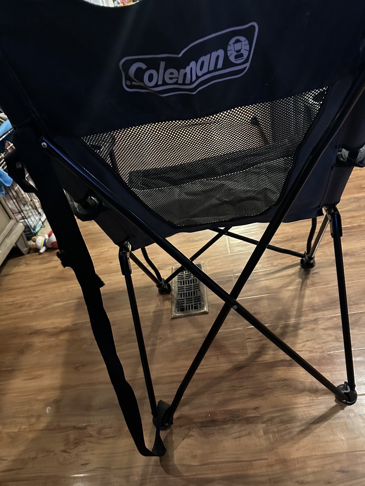 Coleman Camping Chair with 4Can Cooler Black 76501033816 eBay