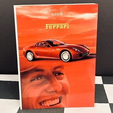 ANNUARIO FERRARI 2006 BROCHURE RAPPORTO ANNUALE F1 FERRARI F430 MICHAEL SCHUMACHER